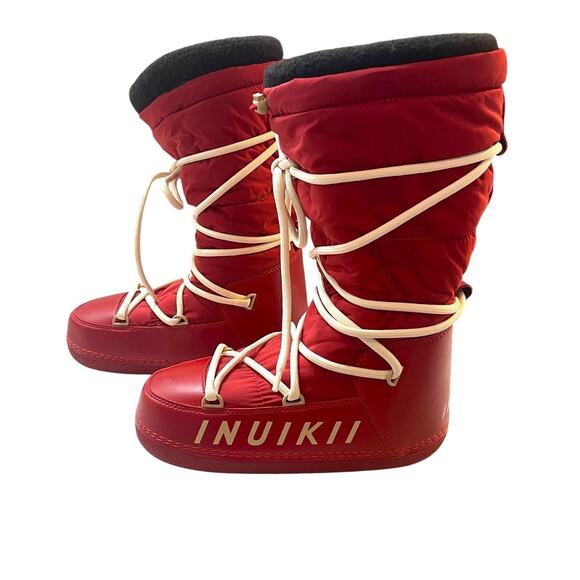 Inuikii Women’s Classic Snow Boots – Red – Size 39 (8.5/9 US) (NWOT) - Picture 2 of 7